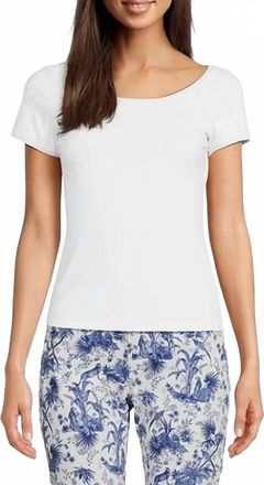 Tyler B&ouml;e Perry Tee In Ivory