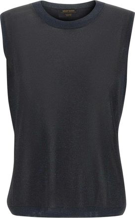 Gran Sasso Tops, Dames, Blauw, L, Mouwloze Top