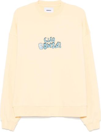 BONSAI Felpa Ciao Bonsai - Giallo