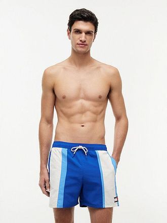 Tommy Hilfiger Heritage Colour-Blocked Mid Length Swim Shorts