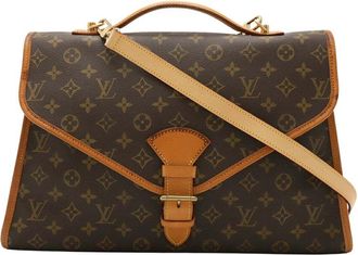 Louis Vuitton Brown Monogram Canvas Beverly 41 (Authentic Pre-Loved)