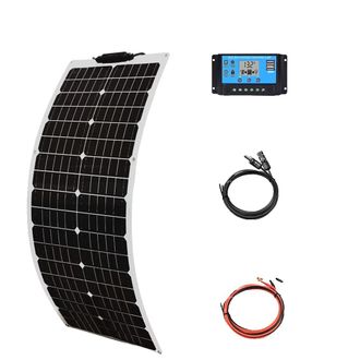 OEM Panel Solar De Alta Eficiencia Y Aplicaciones Vers&aacute;tiles, Kit Solar De 12 V Y 50 W
