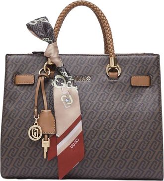 Liu Jo Manh Handtas - Dames - Handtassen - Bruin - ONE Size - Su&egrave;de - Tassen
