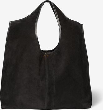 Jerome Dreyfuss Wildleder-Shopper Paco