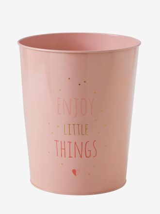 Vertbaudet Kinderzimmer Papierkorb rosa