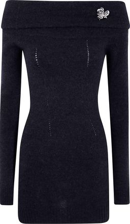 Blumarine Knit Mini Dress