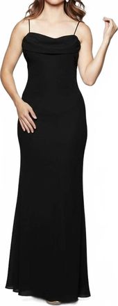 Milano Formals Flowing Muse Maxi Dress In Black