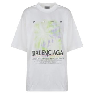 Balenciaga Dames, Tops, Wit, Maat: S Katoen