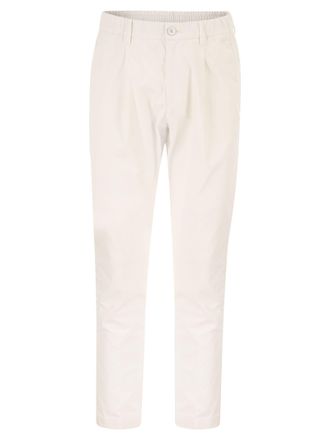 Herno broek met plooien