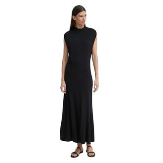 &Aacute;eron Gulf Maxi Jurk - Dames - Maxi kleedjes - Zwart - XS - Nylon - Kleedjes