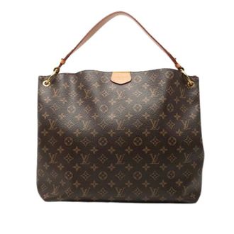 Louis Vuitton Tweedehands Canvas Louis Vuitton tassen - Dames - Pre-owned - Bruin - Maat: ONE Size