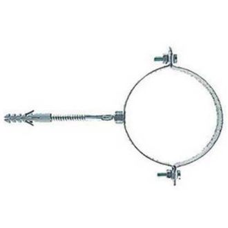 Fischer 50 X Collare Fischer In Acciaio Pre-verniciato Tondi Scp-v T Misura: Diam. 80