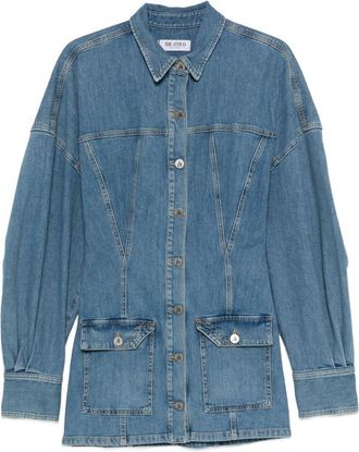 The Attico Short Denim Dress