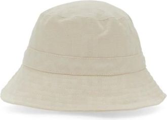 GCDS Cappello a secchiello con monogramma - - Accessories - unisex - Bianco - M