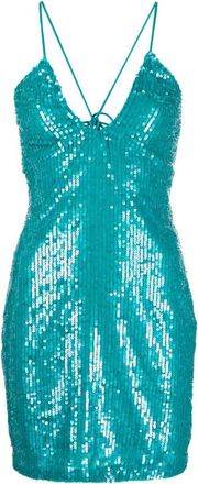 P.A.R.O.S.H. Parosh Womens Dresses Clear blue