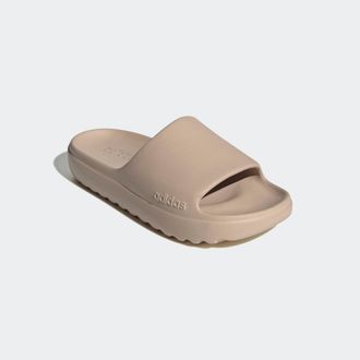 adidas Badesandale ADIDAS SPORTSWEAR LUMIA ADILETTE, Gr. 40,5, braun (clay braun, clay braun, clay braun), Synthetik, Schuhe Badesandale, Badelatschen