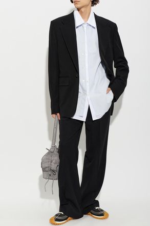 Acne Studios Single-vent Blazer, Mens, Black
