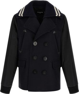 Dsquared2 Hombre, Abrigos, Azul, Talla: M