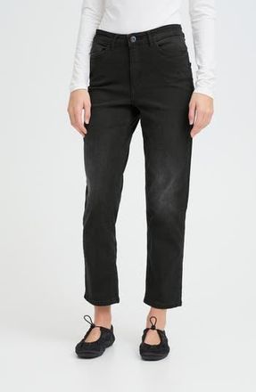 Ichi Ankle Straight Jeans in Black at Nordstrom Rack, Size 27