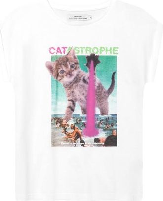 Dedicated T-Shirt Visby Catastrophe T-Shirt für Damen | weiß