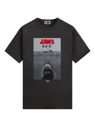 Kith Jaws Japanese Poster T-shirt - men - Cotton - M - Black