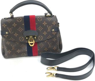 Louis Vuitton Brown Monogram Monogram Handbag Shoulder Bag Tote Bag (Pre-Owned)