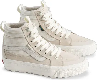 Vans Womens Sk8-Hi Waterproof Insulated Shoes White 5.5