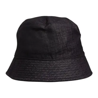 Dolce & Gabbana Hats, male, Black, Size: ONE SIZE Wide Brim Nylon Bucket Hat