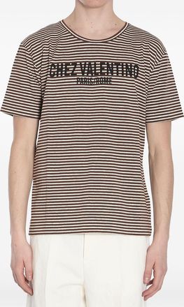 Valentino Garavani T-shirt Chez - Marrone