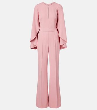 Elie Saab Caped cady jumpsuit