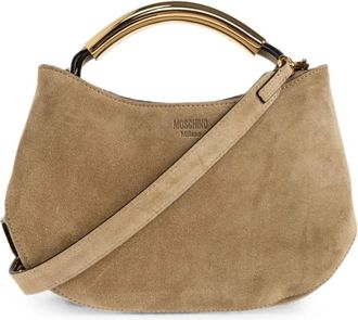 Moschino Mujer, Bolsos, Beige, Talla: ONE Size