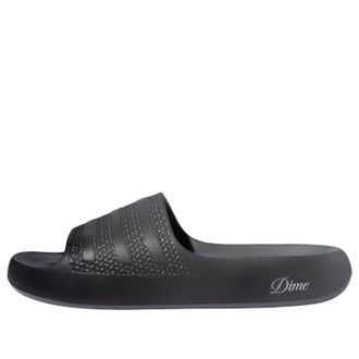 adidas (WMNS) adidas x Dime Adilette Ayoon Slides Asia Sizing Black Vista Grey IG2042