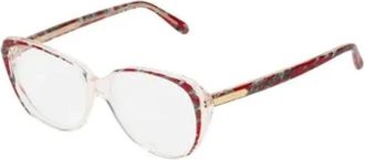 Saint Laurent Pre-owned Acetate sunglasses - Dames - Vintage Accessoires - Rood - ONE Size - Vintage