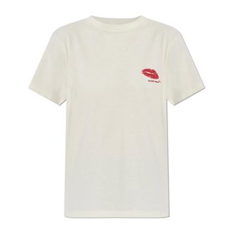 Isabel Marant Dames, Tops, Beige, Maat: XS Katoen