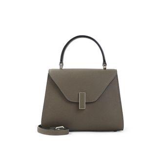 Valextra Khaki Iside Mini Satchel