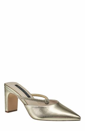 French Connection Fichi Front Knot Heel in Gold at Nordstrom, Size 6