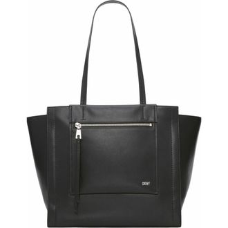 DKNY Pax Large Tote Bag in Black/silver at Nordstrom