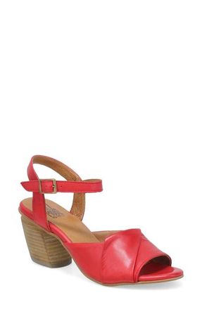 Miz Mooz Attie Ankle Strap Sandal in Scarlet at Nordstrom, Size 10.5-11Us