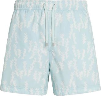 Ermenegildo Zegna printed swim shorts - men - Polyamide - 3XL - Blue