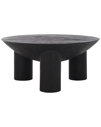 Safavieh Couture Calhoun Round Wood Coffee Table