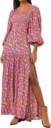L*Space Heidi Maxi Dress In Positively Poppies