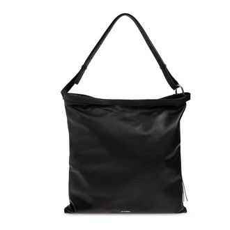 Jil Sander Heren, Tassen, Zwart, Maat: ONE Size Leer