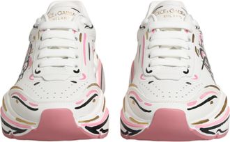 Dolce & Gabbana Multicolor Hand Painted DAYMASTER Sneaker Womens Shoes