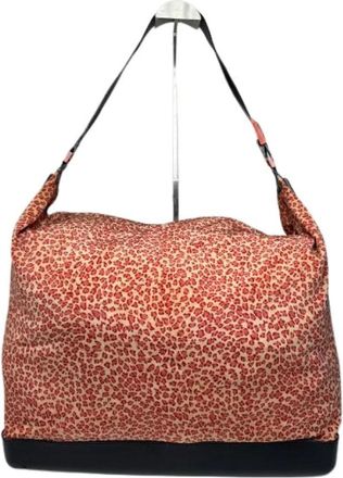 Bottega Veneta Pre-owned Leren Schoudertas - Dames - Vintage Schoudertas - Oranje - ONE Size - Leer - Vintage