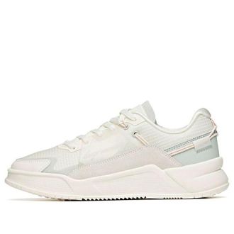 Anta (WMNS) ANTA Skateboarding Series Sneakers Ivory with Pale Green 922128820-4