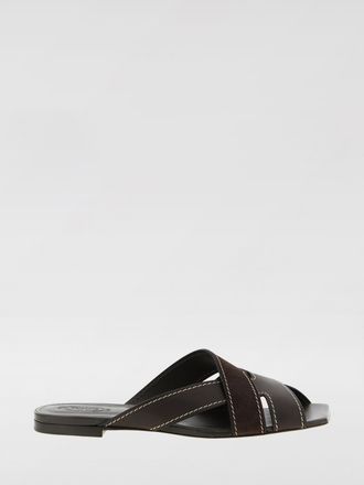 Tod's Flat Sandal TODS Woman color Brown