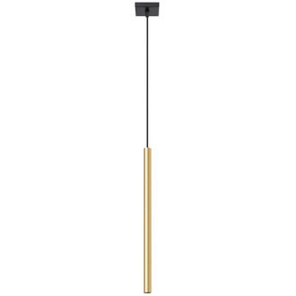 Wonderlamp L&aacute;mpara Colgante Vacu Dorado Pulido, 3 Luces