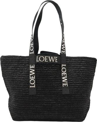 Loewe Pre-owned Loewe Raffia Fold Shopper Tote Unisex YF2DR65HZ6O145WH