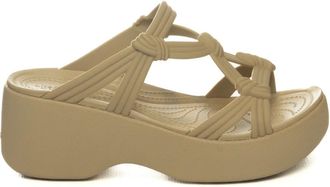 Crocs Mujer, Zapatos, Beige, Talla: 41 EU