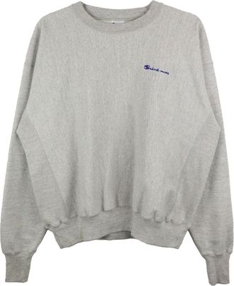 Saint Mxxxxxx crew-neck cotton-blend sweatshirt - men - Polyester/Cotton/Rayon - M - Grey